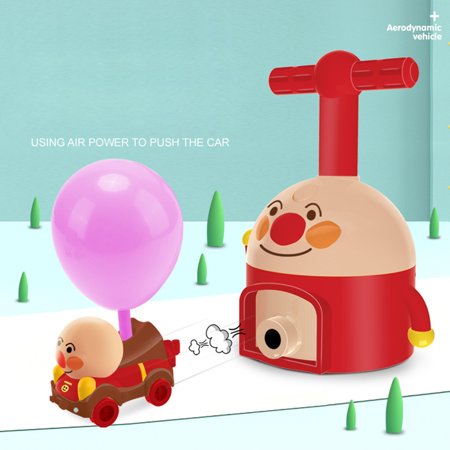 balloon pump toy car
