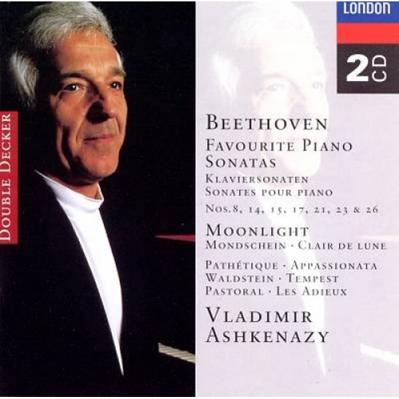 Beethoven: Favourite Piano Sonatas / Vladimir Ashkenazy