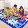 thumbnail image 2 of Terrug Kids Rugs ABC Alphabet Carpet Playmat, Word Educational Area Rug, Non, 2 of 8
