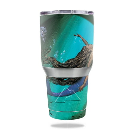 MightySkins Skin for Ozark Trail 30 oz Tumbler - Bottlenose Dolphins | Protective, Durable, and Unique Vinyl Decal wrap cover | Easy To Apply, Remove, and Change Styles | Made in the