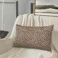 thumbnail image 5 of Uemuo Leopard Print-2 Print Throw Pillow Case – Cozy & Soft Cushion Cover, Hypoallergenic Pillow Case for Sleeping, Perfect for Women with Envelope Closure-14"x20", 5 of 6