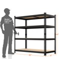 thumbnail image 7 of TrumanPick Metal Storage Shelves 4 Tier Garage Shelving Heavy Duty Adjustable Shelf Units for Warehouse Pantry Closet 36"W x 16"D x 54"H, 7 of 7