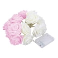 thumbnail image 2 of Guirnalda de luces LED Strade Fareast Limited Con flores de 3 rosas 1,5 m, 2 of 8