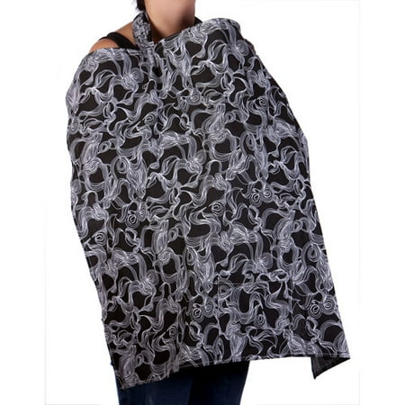 My Brest Friend Nursing Cover, Black and White Dreamy
