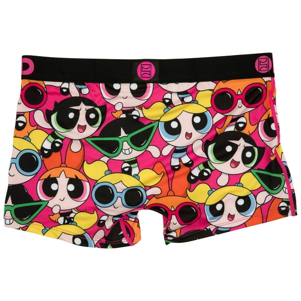 Powerpuff Girls Summer Shades PSD Boy Shorts Underwear-Small 