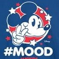 thumbnail image 3 of Disney - Mickey Mouse - Hashtag Mood - Men's Long Sleeve T-Shirt, 3 of 5
