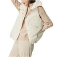 thumbnail image 1 of Chaquetas y abrigos casuales sin mangas y sin capucha para mujer, abrigo de bolsillo, chaqueta larga de invierno sin mangas, chaleco de algodón con plumón, abrigo para mujer, 1 of 4