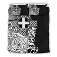 thumbnail image 3 of Juego de cama Cornualles - Bandera de Cornualles con cruz celta, 3 of 6