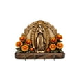 thumbnail image 2 of Wooden Key Rack Under $5! Yannianjz Our Lady of Guadalupe Key Rack, Wooden Wall Mounted Key Holder with Hooks, Religious Home Decor, Entryway Organizer, Gift for Catholic, 2 of 7