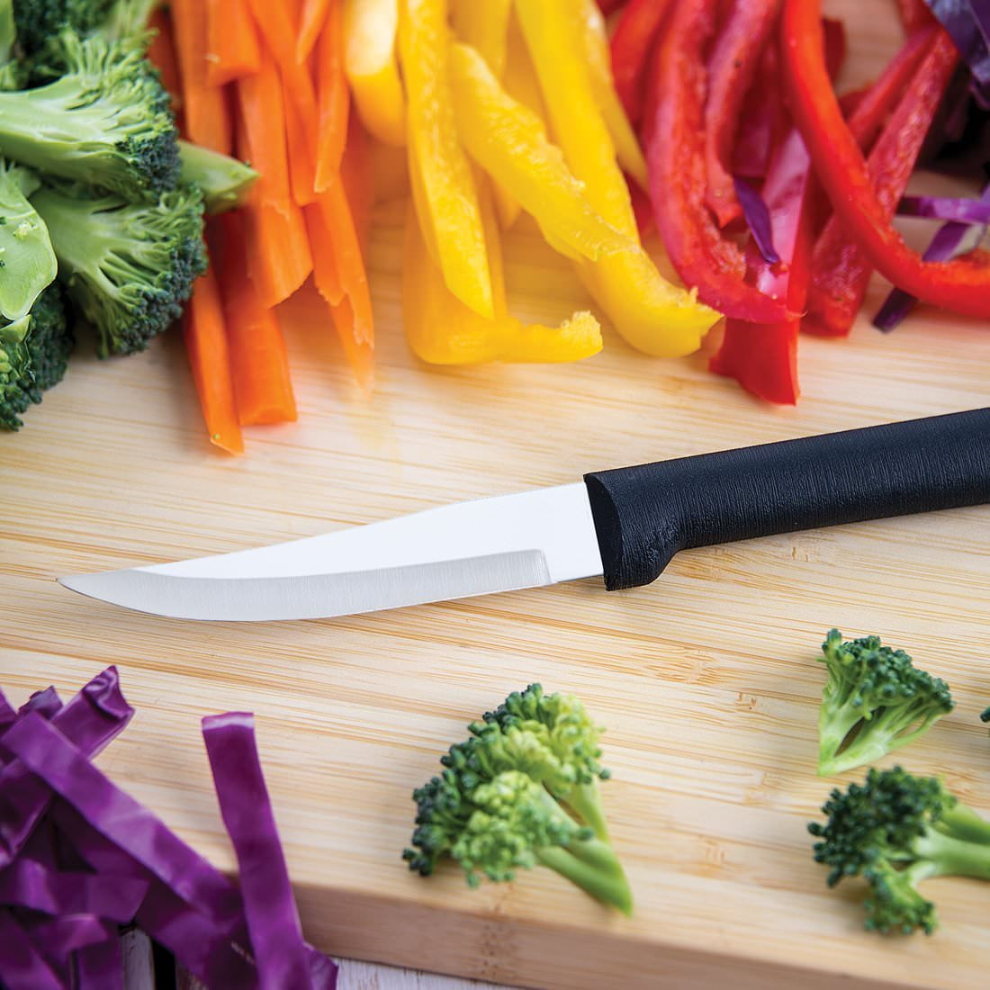 Rada Cutlery 2-Piece Pare & Peel Knife Gift Set, Black Handles