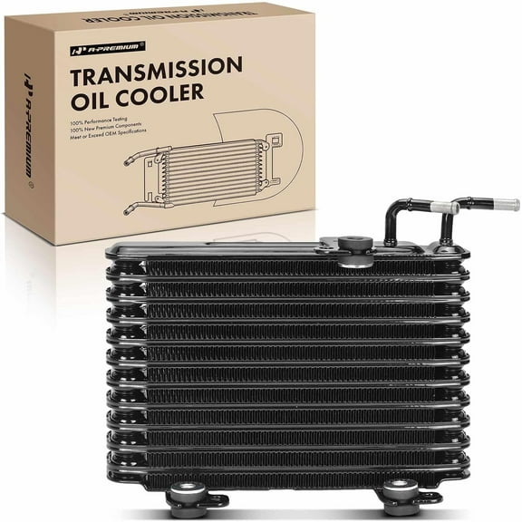A-Premium Transmission Oil Cooler Compatible with Mitsubishi Outlander 2003-2019, 2.4L 3.0L