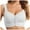 White, variant on Fsqjgq Bras for Older Women Floral Lace Front Closure Bras Push Up Bra Bralettes No Underwire Plus Size Full Coverage Front Button Bra Underwear Nursing Bras Anti Sagging Everyday Bras White A