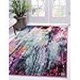 thumbnail image 3 of Unique Loom 3140967 5 x 8 ft. Sunset Chromatic Rectangular Rug, Multi Color, 3 of 4