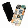thumbnail image 3 of Retro Surf Collage Phone Case 70s Beach Vibes – Dual Layer Phone Case for iPhone 16 15 14 13 12 11 Pro Max, 3 of 6