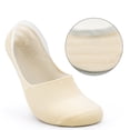 thumbnail image 5 of No-Show Socks with Silicone Grip - Breathable Mesh Low Cut Ankle Socks for Men & Women, Thin Lightweight Casual Socks for Summer & Sneakers Beige 35, 5 of 5