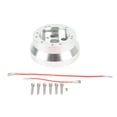 thumbnail image 2 of STEERING WHEEL HUB ADAPTER POLISHED STRONG BEARING CAPACITY Replacement for FLAMING RIVER, 2 of 7