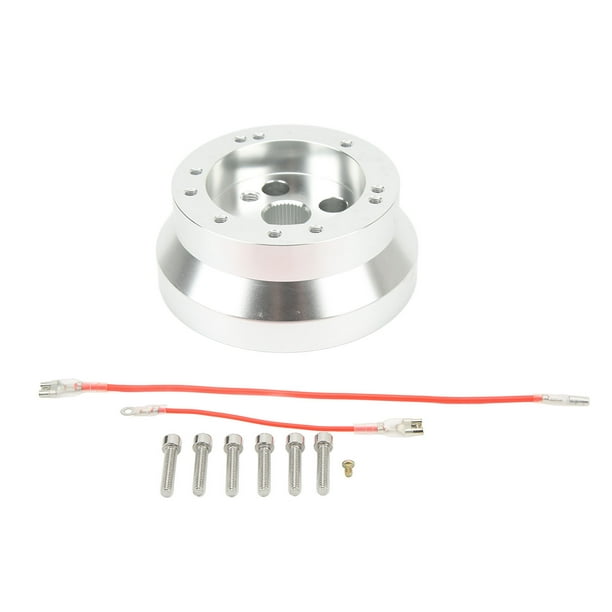 Adaptador de cubo para volante pulido, reemplazo de capacidad de soporte fuerte de 5 y 6 orificios para Flaming River tipo B/ A01 56F P Jadeshay A