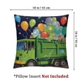 thumbnail image 4 of Garbage Truck Trash Trucks Happy Birthday Banner Backdrop Background Booth Props Flag Waste Management Recycling Bin Theme Decor forBirthday Party Baby shower Favors Supplies Decorations, 4 of 7
