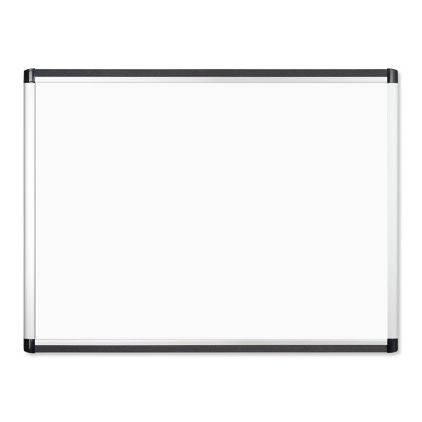 U Brands PINIT Dry Erase Board, 72" x 48", Whiteboard, Silver