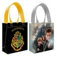 thumbnail image 2 of Harry Potter Party Favor Bags Set – 12 Pack 8" Hogwarts Goodie Bags for Kids Bulk Reusable Mini Totes | Harry Potter Birthday Party Supplies, 2 of 5