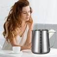 thumbnail image 2 of Dienrx 900Ml Justainless Steel Milk Frothing Pitcher - Cappuccino Jug | 350Ml/600Ml/900Ml Sizes, for Coffee Lattes, Home Baristas, Cafes, Coffee Enthusiasts, 2 of 9