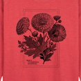 thumbnail image 2 of Instant Message - Chrysanthemum Figure - Women's Lightweight French Terry Pullover, 2 of 6