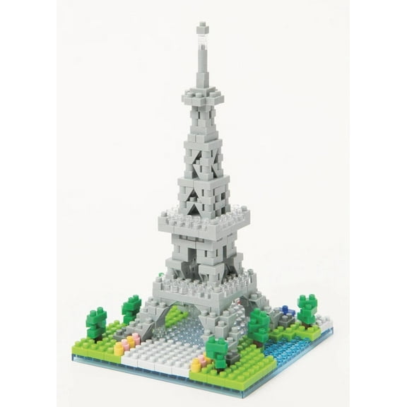 Nanoblock - Paris Banks of the Seine - Eiffel Tower