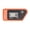 Orange, variant on Runleader HM016B  Red Digital Hour Meter Tractor Generator Gas/ Diesel Machine Garden Waterproof