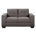 thumbnail image 1 of Causeuse Club de CorLiving en tissu chenille, 1 of 9