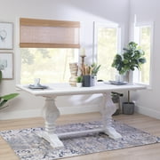 Linon Mcleavy Dining Table White