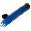 LiftMode Disposable Antistatic Polypropylene Sample Transfer Scoop, 2-7 mg Capacity, Large, Blue (Pack of 100)