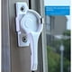 thumbnail image 1 of Cerradura de ventana de plástico, acero, accesorios para puertas corredizas, cerradura de media luna, cerradura de aleación de aluminio para puertas y ventanas, hebilla, cerradura de puerta corrediza, 1 of 3