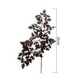 thumbnail image 3 of 12PCSArtificial Fall Stems Cimicifuga Leaf Spray, Elegant Maple Leaves Branch for Tall Vase, Farmhouse Thanksgiving Mantel Centerpiece Fall Decorations for Home Wedding Garden Table Decor, 3 of 7
