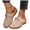 Beige, variant on Clogs for Women Comfortable Mules with Arch Support Closed Toe Sandals Backless Low Wedge Slip On Dress Shoes Beige Size 7