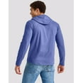 thumbnail image 6 of Hanes Men's Originals Hoodie Lightweight Hooded Sweatshirt Henley Collar Sizes S-3XL, 6 of 7