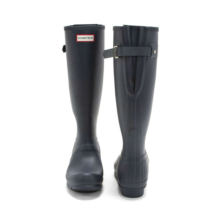 Hunter original tall rain boots navy online