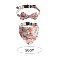 thumbnail image 2 of Washable Dog Scarf Female Square Dog Bib Kerchief Scarf Adjustable, 2 of 5
