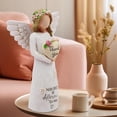 thumbnail image 3 of Estatua de resina con forma de ángel de agradecimiento, 17,5 cm, 3 of 3