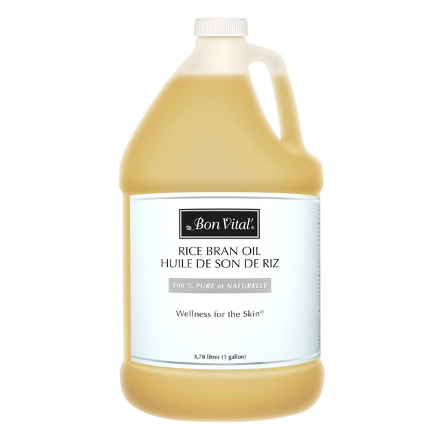 Aceite de Salvado de Arroz Bon Vital 100% Puro e Hidratante para Masaje Profesional