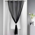 thumbnail image 3 of Set of 2 Metal Curtain Tiebacks – Helios Sun Design – Elegant Decorative Clips for Drapes and Curtains – White/Gold, 3 of 6