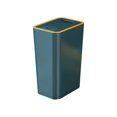 thumbnail image 2 of LOVEVER Lightweight Bin  2.2 Gallons Trash Can with Lid and Deodoriser Sturdy Plastic in a Range of Colours - Space-Saving Slimline Design - Easy to Use Push-On Lid  Suitable for Any Loca, 2 of 6