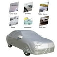 thumbnail image 5 of Pristin Car Hood,Outdoor Heat Scratch-Resistant Sedan Sunscreen Heat Scratch-Resistant Car Cover Scratch-Resistant Sedan Suit Indoor UV Sunscreen QISUO Car ERYUE Universal M-XXL Rookin, 5 of 6