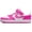 White Laser Fuchsia, variant on Court Borough Low Recraft Big Kids' Shoes Color: White Laser Fuchsia Size: 6