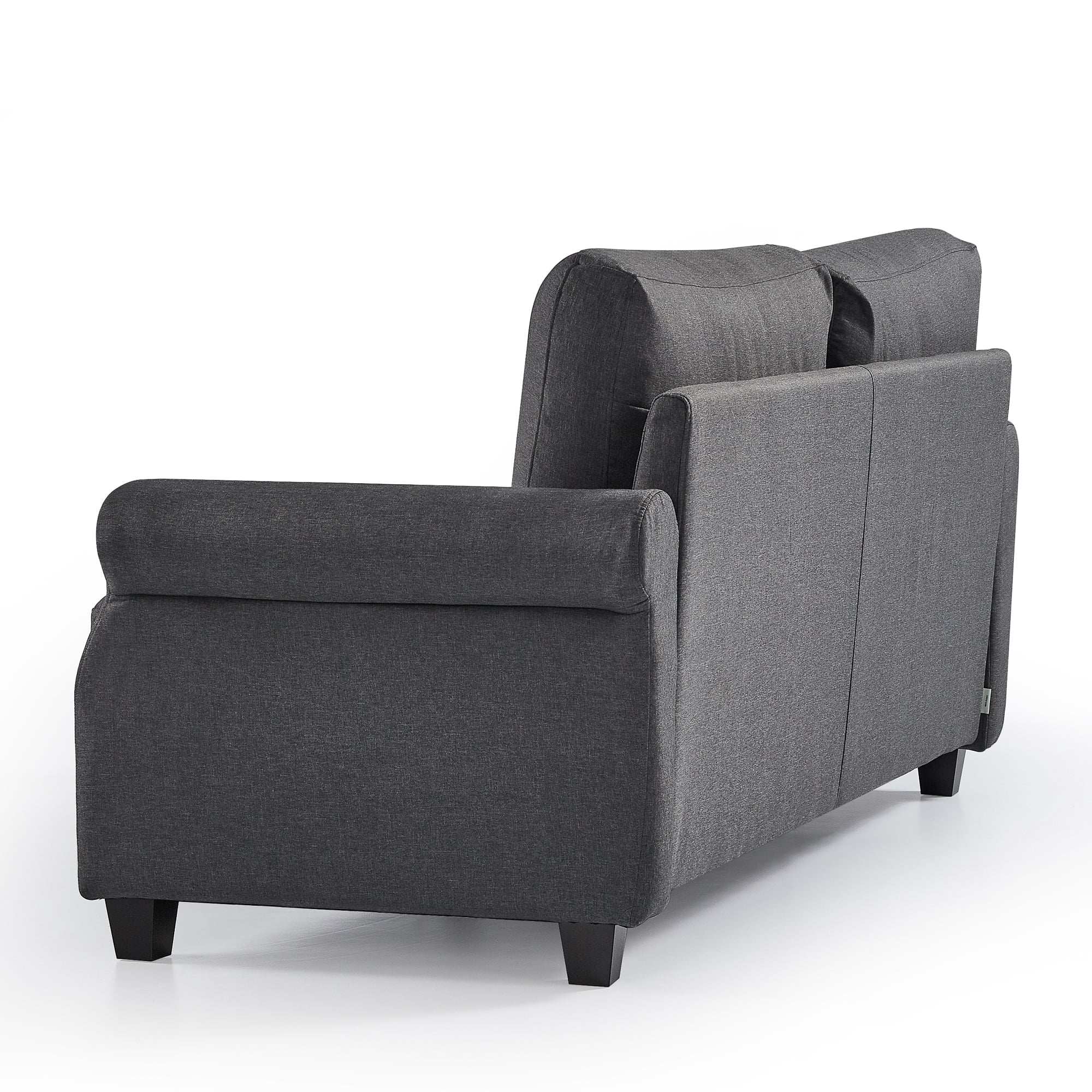 Zinus Josh Upholstered Sofa Couch, Dark Grey