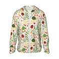thumbnail image 1 of Disketp Ladybug And Wild Flowers for Men's Sun Protection Hoodie Performance Long Sleeve Fishing Outdoor Lightweight-Small, 1 of 7