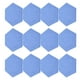 thumbnail image 4 of Sound Absorption Board, Hex Acoustic Panels 12Pcs 15cm Noise Reduction Flame Retardant Polyester Fiber  For Home Offices For Recording Studios ANGGREK Azul, 4 of 8