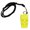 Fluorescent Yellow, variant on Colored Referee Whistle Compact Loud Crisp Sound High Decibel Basketball Soccer Training Whistle Sports Supplies