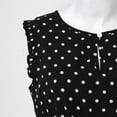 thumbnail image 7 of Sngxgn Women's Dress Ribbed Sleeveless Halter Neck Tank Tops Mini Dresses(Black,XL), 7 of 7