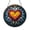 Acrylic 3.5 Inch, variant on Pride Rainbow Heart Stained Glass Suncatcher Window Decor, Colorful Love Symbol Art Hanging, Queer Home Decoration Gift