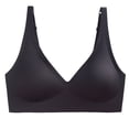 thumbnail image 5 of Hilenly Womens Deep V Bras Wireless Bra Supportive No Underwire Bras Tshirt Push Up Bralettes Plunge Seamless Bra, 5 of 5